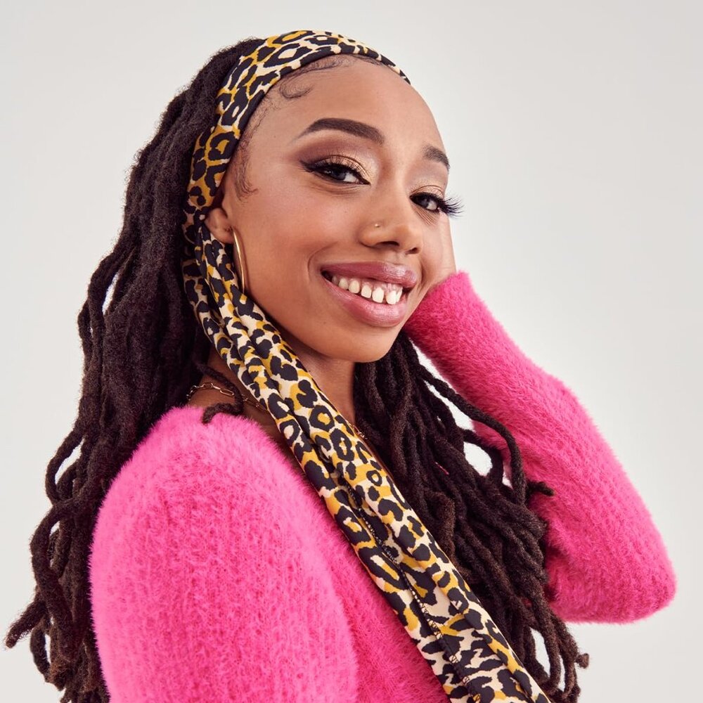 Soft Satin Wrap Scarf - Leopard Print, Multi-Purpose, Soft Premium Scarf For Min - Picture 6 of 7